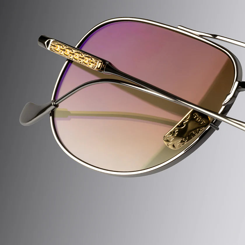 The Great Frog x Cutler and Gross - Idol Aviator Sunglasses 018