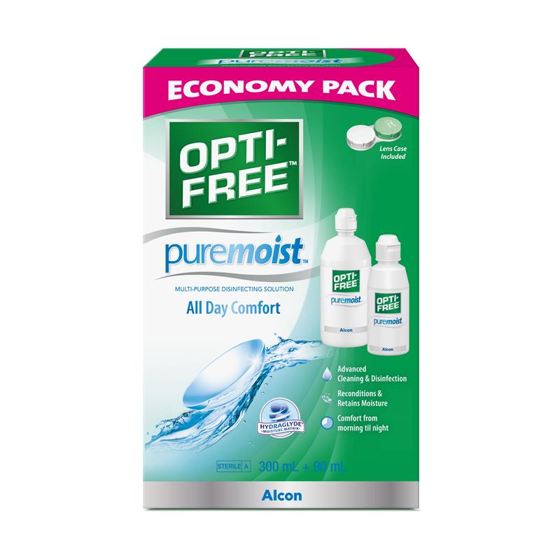 Optifree Puremoist Bundle (3x Economy Pack) - Bundle & Save
