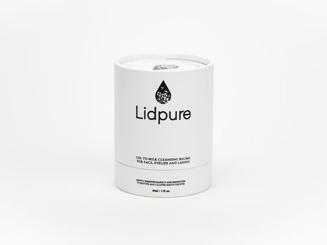Lidpure product container on a white background