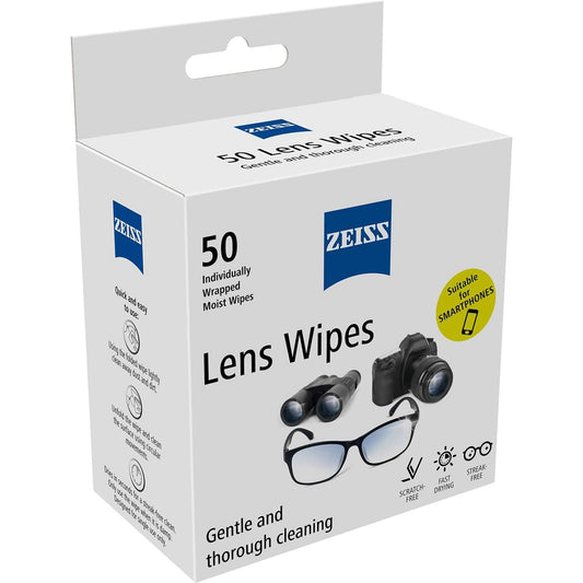 Zeiss Lens Wipes (50pk)