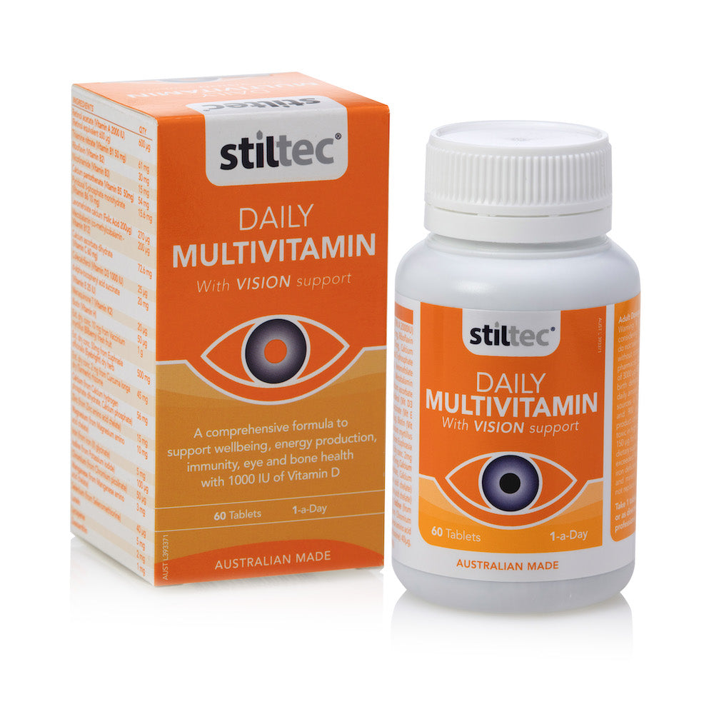 Daily Multivitamin with Vision Support (2x 60s) - Bundle & Save ...