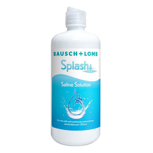 B&L Splash Saline Solution (355mL)