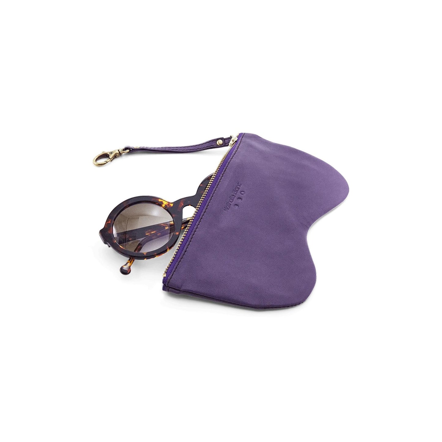 Nathalie Blanc - Leather Zipped Single Pouch