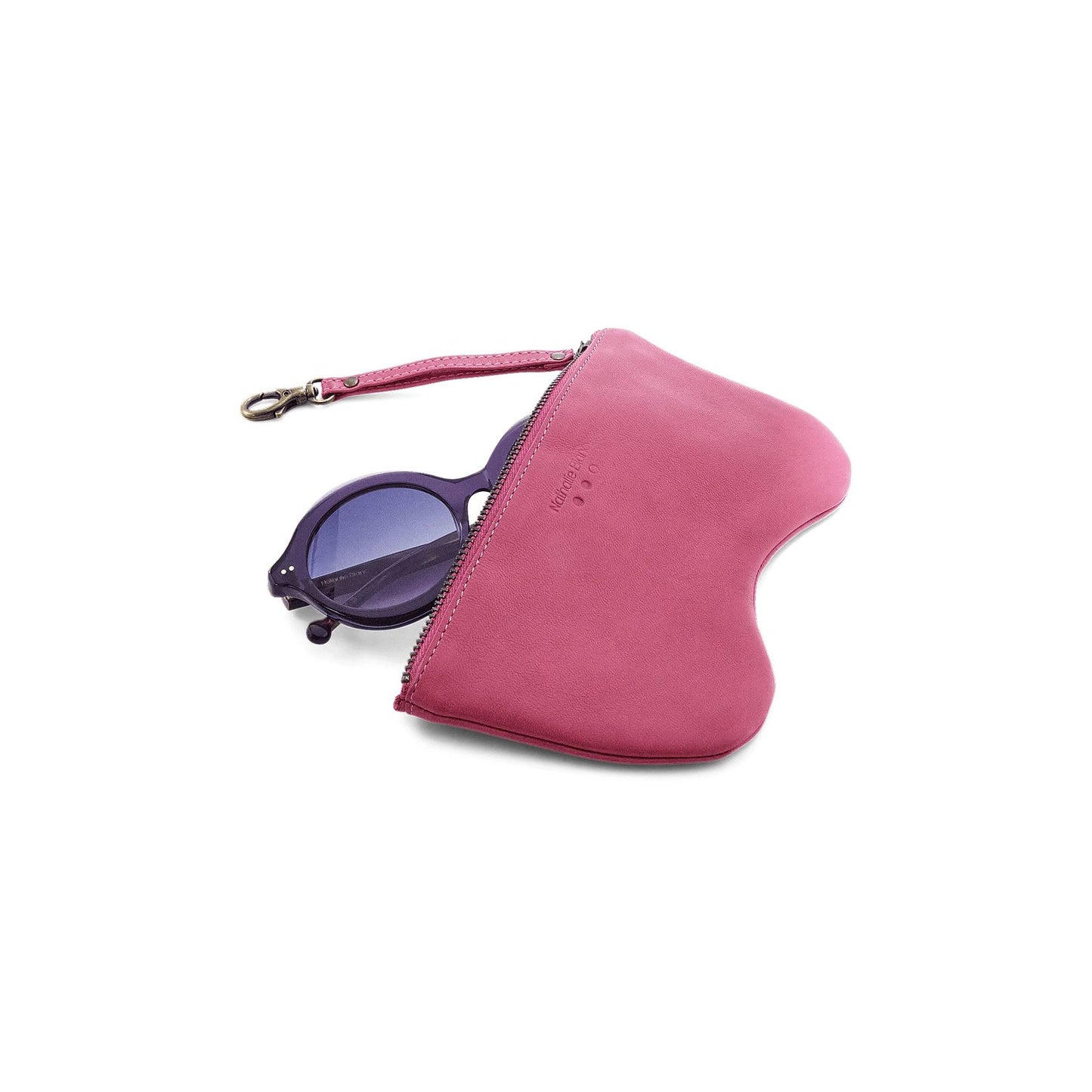 Nathalie Blanc - Leather Zipped Single Pouch