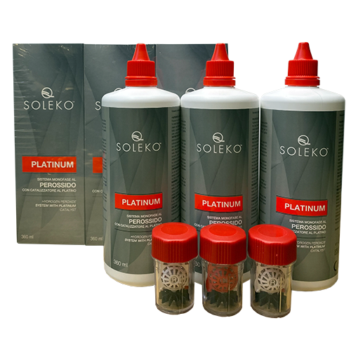 Soleko Platinum - Hydrogen Peroxide Solution Value Pack (3x 360 mL)