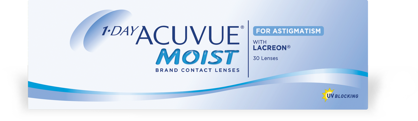 J&J - 1 Day ACUVUE Moist for Astigmatism