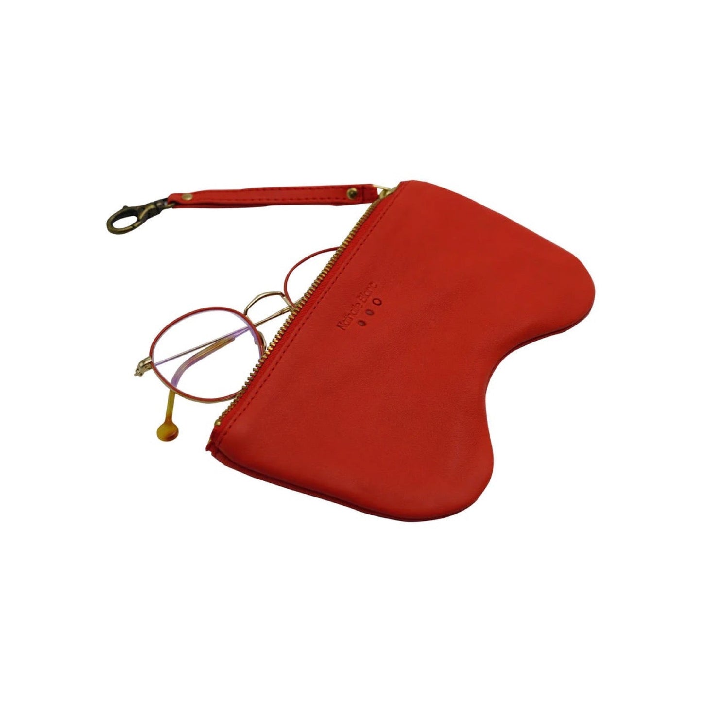 Nathalie Blanc - Leather Zipped Single Pouch