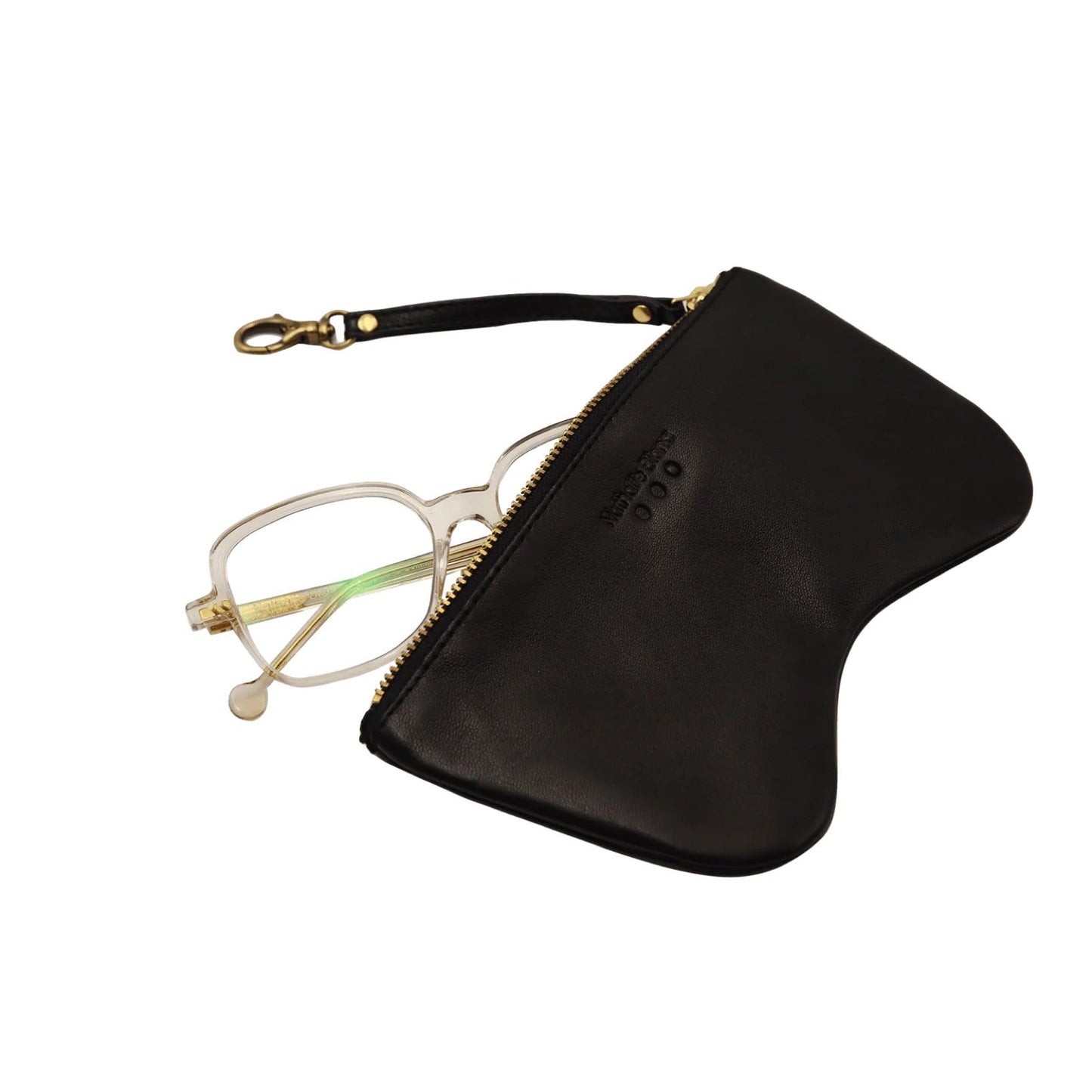 Nathalie Blanc - Leather Zipped Single Pouch