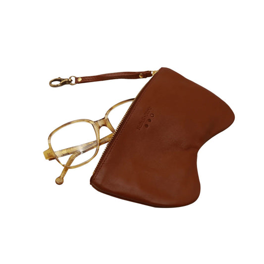 Nathalie Blanc - Leather Zipped Single Pouch