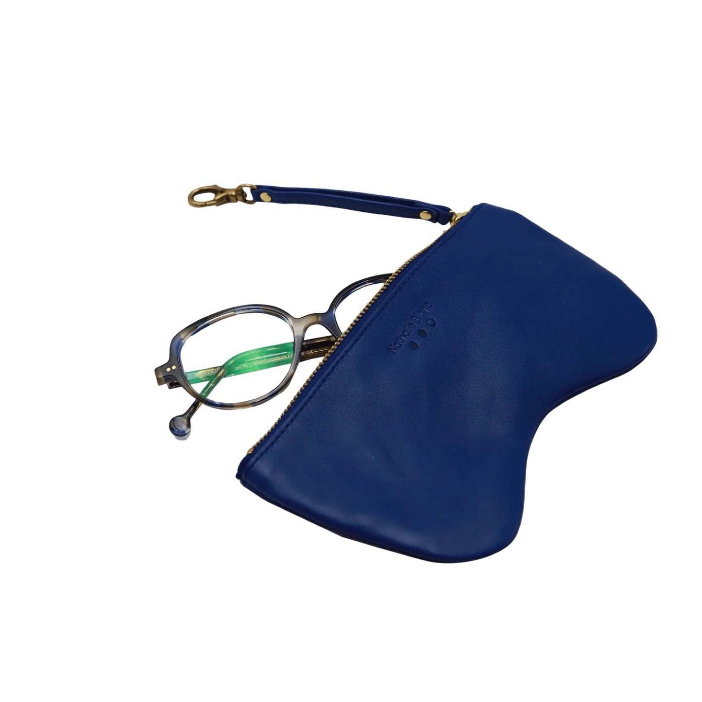 Nathalie Blanc - Leather Zipped Single Pouch